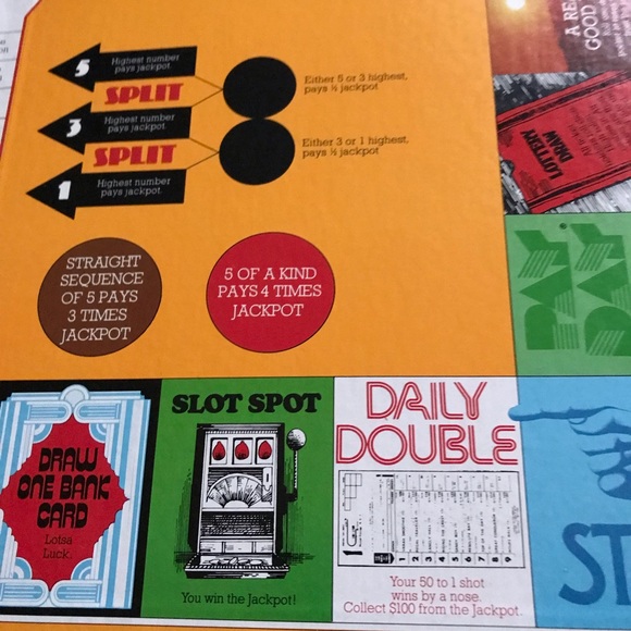 Gambler | Vintage 1975 Board Game 2-6 Players Ages 8 to Adult - Picture 7 of 16